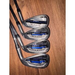 Cobra MAX Tecflow Iron Set 6-9 Irons Steel Shafts RH